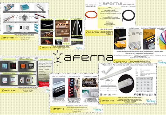 Aferna Existing Product Range